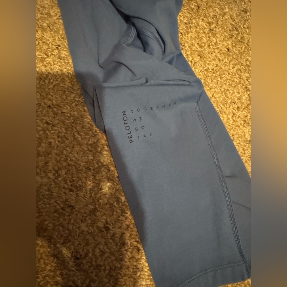 Peloton Here Now Logo Trim Pocket High Rise Leggings - Picture 4 of 5